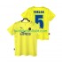 Villarreal CF FORLAN 5 2005 Retro Män Hemma Matchtröja 2006 Kortärmad