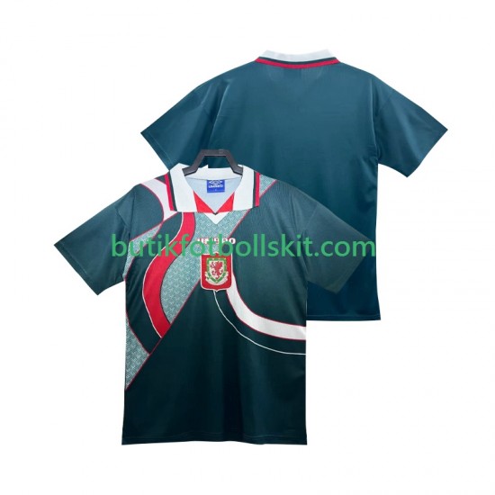 Wales 1994 1995 Retro Män Borta Matchtröja Kortärmad