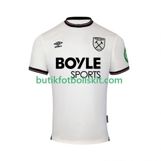 West Ham United Män Borta Matchtröja 2025/26 Kortärmad