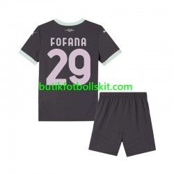 AC Milan Fofana 29 Barn Tredje Matchtröja 2024/25 Kortärmad