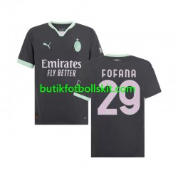 AC Milan Fofana 29 Män Tredje Matchtröja 2024/25 Kortärmad