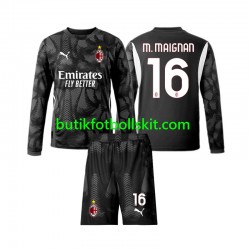 AC Milan Mike Maignan 16 Målvakt Barn Hemma Matchtröja 2024/25 Långärmad