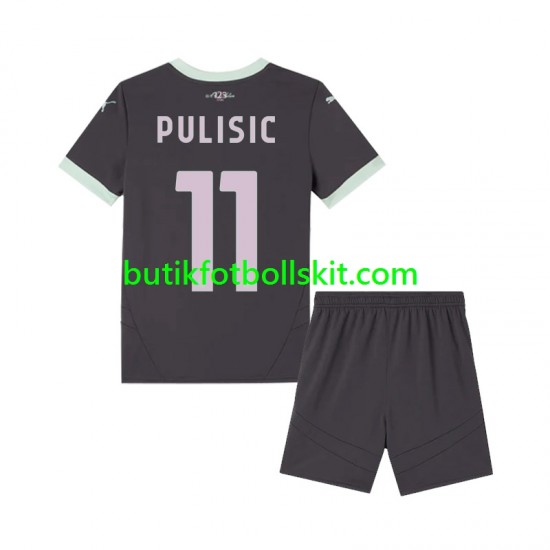AC Milan Pulisic 11 Barn Tredje Matchtröja 2024/25 Kortärmad