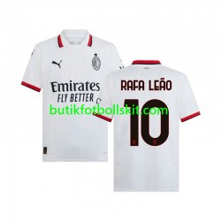 AC Milan RAFA LEAO 10 Män Borta Matchtröja 2024/25 Kortärmad
