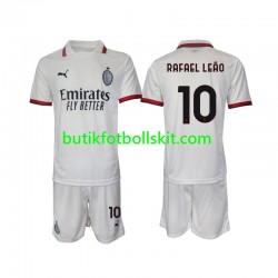AC Milan Rafael Leao 10 Barn Borta Matchtröja 2024/25 Kortärmad