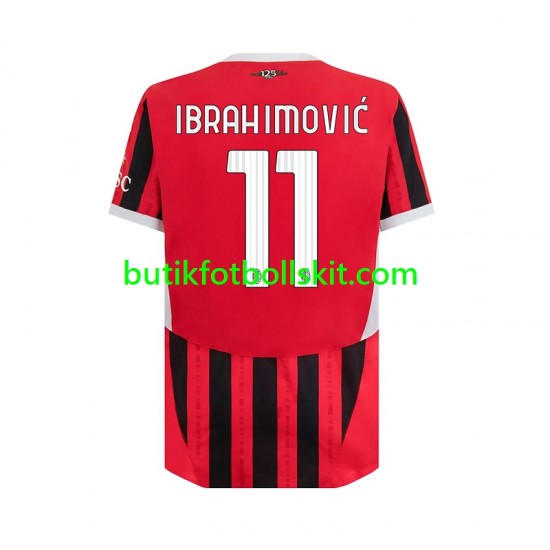 AC Milan Ibrahimović 11 Män Hemma Matchtröja 2024/25 Kortärmad