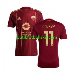 AS Roma Artem Dovbyk 11 Män Hemma Matchtröja 2024/25 Kortärmad
