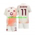 AS Roma Artem Dovbyk 11 Barn Borta Matchtröja 2024/25 Kortärmad
