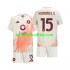 AS Roma Mats Hummels 15 Barn Borta Matchtröja 2024/25 Kortärmad
