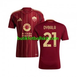 AS Roma Paulo Dybala 21 Män Hemma Matchtröja 2024/25 Kortärmad