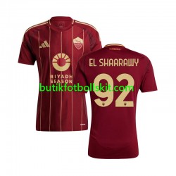 AS Roma Stephan El Shaarawy 92 Män Hemma Matchtröja 2024/25 Kortärmad