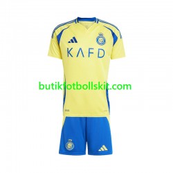 Al Nassr Barn Hemma Matchtröja 2024/25 Kortärmad