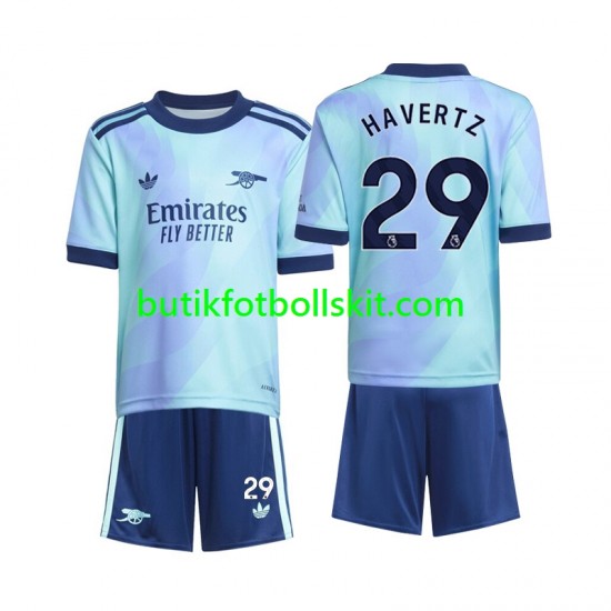 Arsenal Havertz 29 Barn Tredje Matchtröja 2024/25 Kortärmad