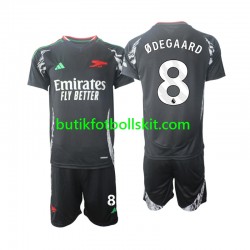 Arsenal Odegaard 8 Barn Borta Matchtröja 2024/25 Kortärmad