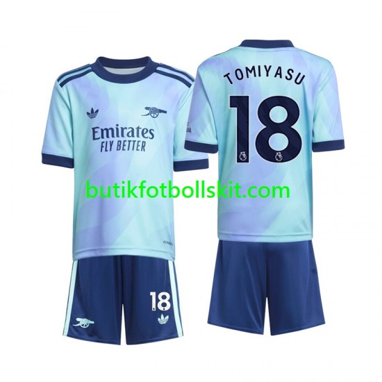 Arsenal Takehiro Tomiyasu 18 Barn Tredje Matchtröja 2024/25 Kortärmad