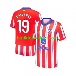 Atlético Madrid Julian Alvarez 19 Män Hemma Matchtröja 2024/25 Kortärmad