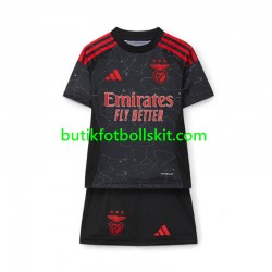 Benfica Barn Borta Matchtröja 2024/25 Kortärmad