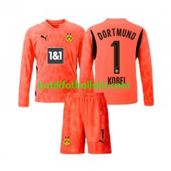 Borussia Dortmund Gregor Kobel 1 Målvakt Barn Tredje Matchtröja 2024/25 Långärmad
