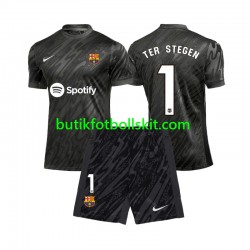FC Barcelona Ter Stegen 1 Målvakt Barn Tredje Matchtröja 2024/25 Kortärmad