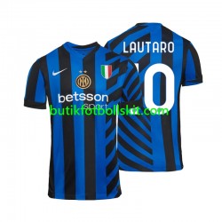 Inter Milan Lautaro 10 Män Hemma Matchtröja 2024/25 Kortärmad