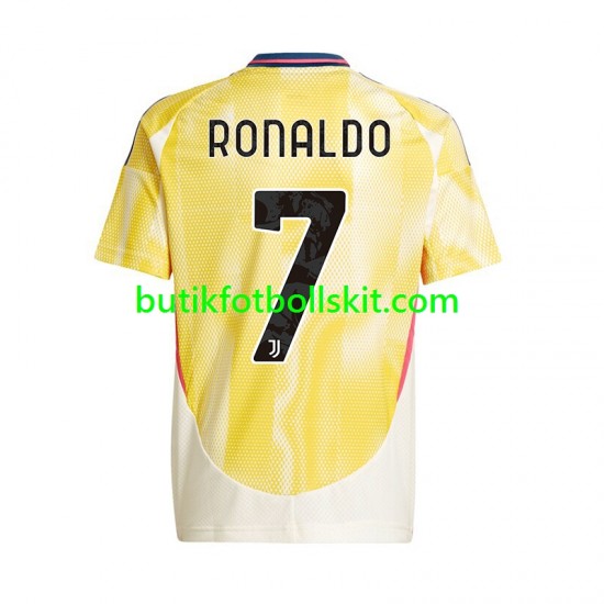 Juventus Cristiano Ronaldo 7 Män Borta Matchtröja 2024/25 Kortärmad