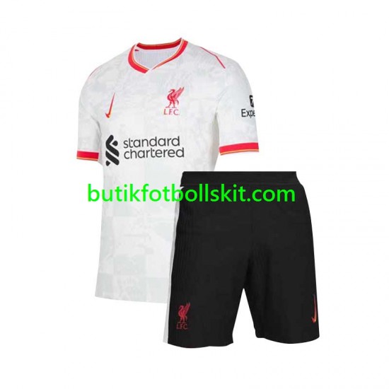 Liverpool Barn Tredje Matchtröja 2024/25 Kortärmad