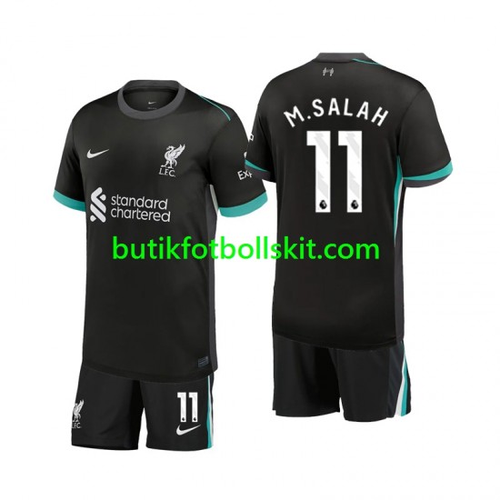 Liverpool M.Salah 11 Barn Borta Matchtröja 2024/25 Kortärmad