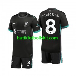 Liverpool Szoboszlai 8 Barn Borta Matchtröja 2024/25 Kortärmad