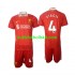 Liverpool Virgil 4 Barn Hemma Matchtröja 2024/25 Kortärmad