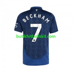 Manchester United Beckham 7 Män Borta Matchtröja 2024/25 Kortärmad