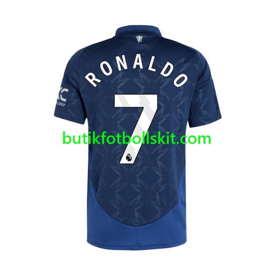Manchester United Cristiano Ronaldo 7 Män Borta Matchtröja 2024/25 Kortärmad
