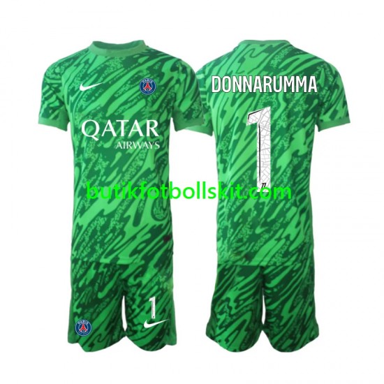 Paris Saint-Germain Gianluigi Donnarumma 1 Målvakt Barn Borta Matchtröja 2024/25 Kortärmad