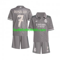 Real Madrid Cristiano Ronaldo 7 Barn Tredje Matchtröja 2024/25 Kortärmad