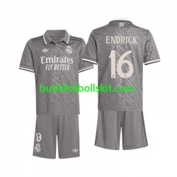Real Madrid Endrick 16 Barn Tredje Matchtröja 2024/25 Kortärmad