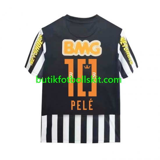 Santos PELE 10 -2012 Retro Män Borta Matchtröja 2011 Kortärmad
