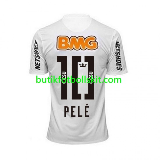 Santos PELE 10 -2012 Retro Män Hemma Matchtröja 2011 Kortärmad