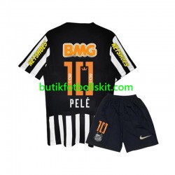 Santos PELE 10 -2012 Retro Barn Borta Matchtröja 2011 Kortärmad Santos PELE 10 -2012 Retro Barn Borta Matchtröja 2011 Kortärmad