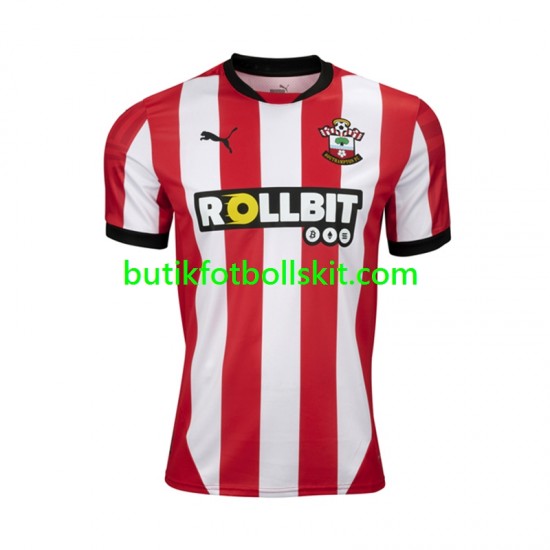 Southampton Män Hemma Matchtröja 2024/25 Kortärmad