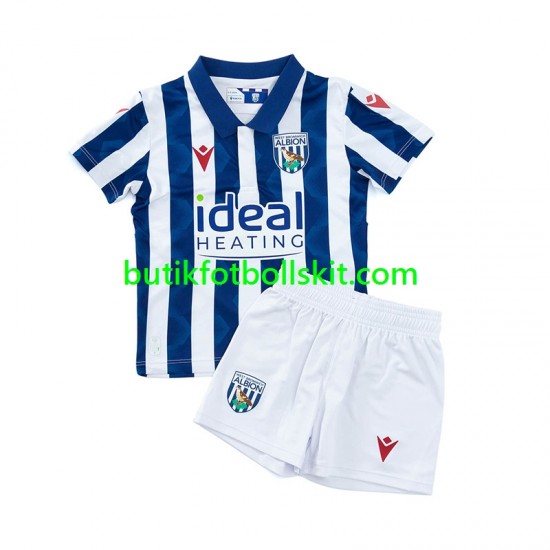 West Bromwich Albion Barn Hemma Matchtröja 2024/25 Kortärmad