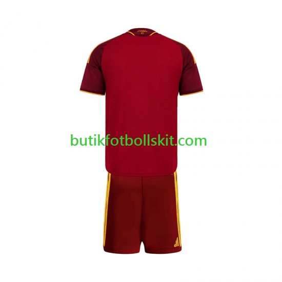 AS Roma Barn Hemma Matchtröja /27 Kortärmad 2026