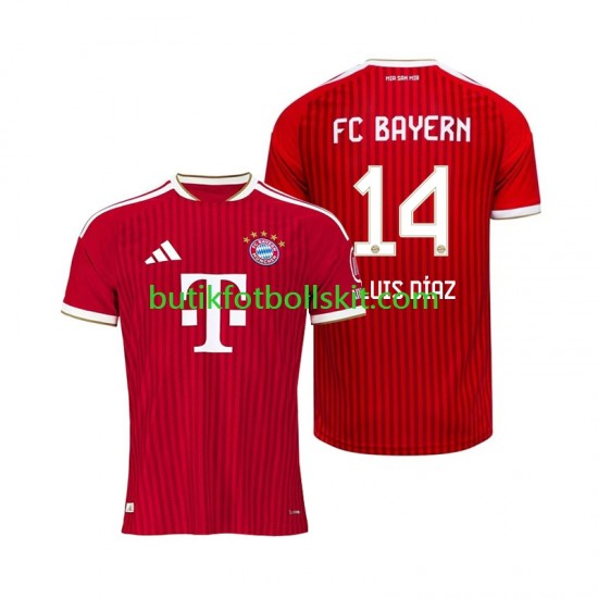 FC Bayern München Luis Diaz 14 Män Hemma Matchtröja /27 Kortärmad 2026