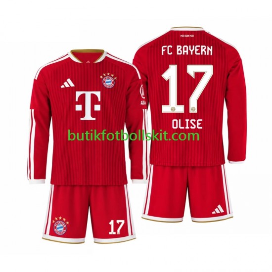 FC Bayern München Michael Olise 17 Barn Hemma Matchtröja /27 Långärmad 2026