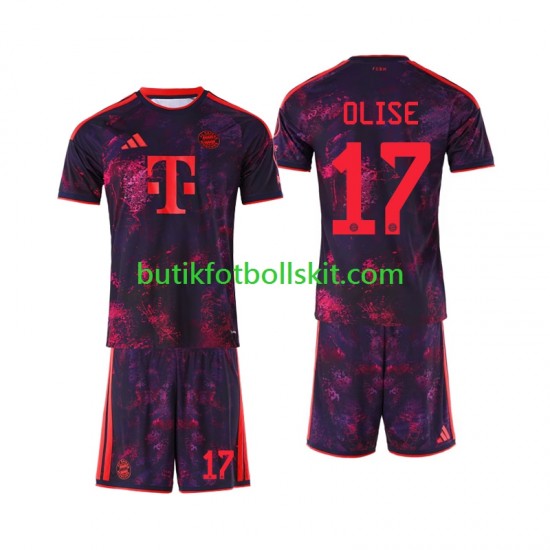 FC Bayern München Michael Olise 17 Barn Tredje Matchtröja /27 Kortärmad 2026