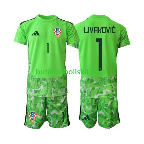 Kroatien Dominik Livakovic 25 Målvakt Barn Hemma Matchtröja /27 Kortärmad 2026