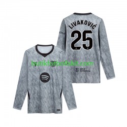 FC Barcelona Dominik Livakovic 25 Målvakt Män Borta Matchtröja /27 Långärmad 2026