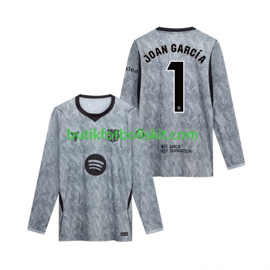 FC Barcelona Joan Garcia 1 Målvakt Män Borta Matchtröja /27 Långärmad 2026