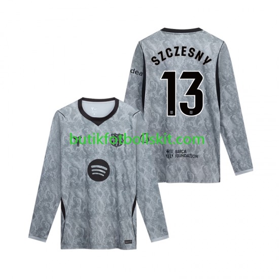 FC Barcelona Wojciech Szczesny 13 Målvakt Män Borta Matchtröja /27 Långärmad 2026