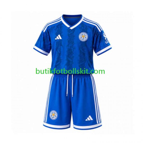Leicester City Barn Hemma Matchtröja /27 Kortärmad 2026