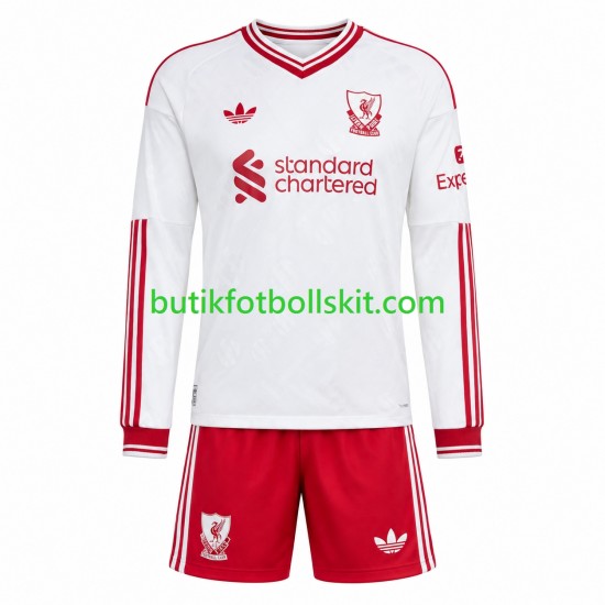 Liverpool Barn Borta Matchtröja /27 Långärmad 2026