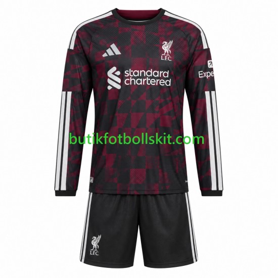 Liverpool Barn Tredje Matchtröja /27 Långärmad 2026